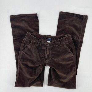 GAP Y2K Women's Low Rise Bootcut Corduroy Pants Brown Fall Downtown Girl 4 S 28